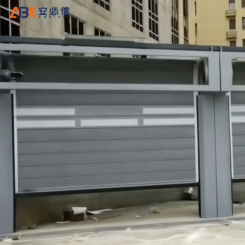 黑河市螺旋式快速门